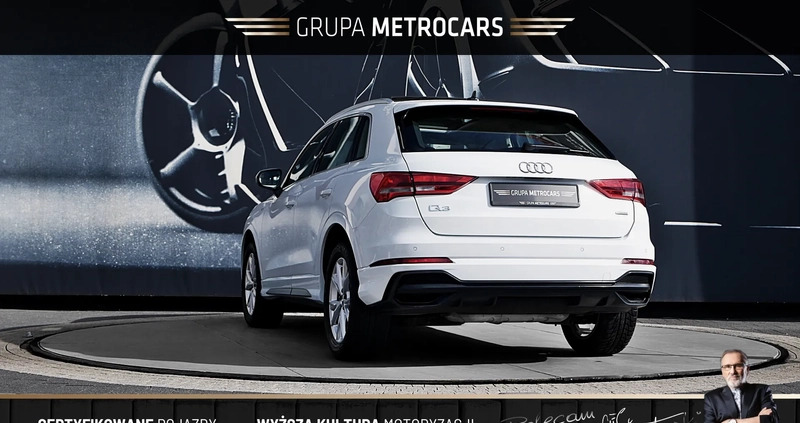 Audi Q3 cena 135899 przebieg: 99888, rok produkcji 2020 z Brańsk małe 596